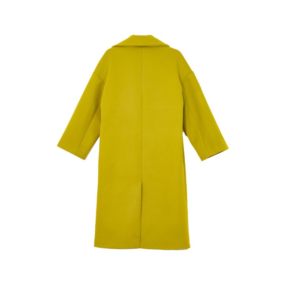 Green Double Breasted Statement Coat - image 5